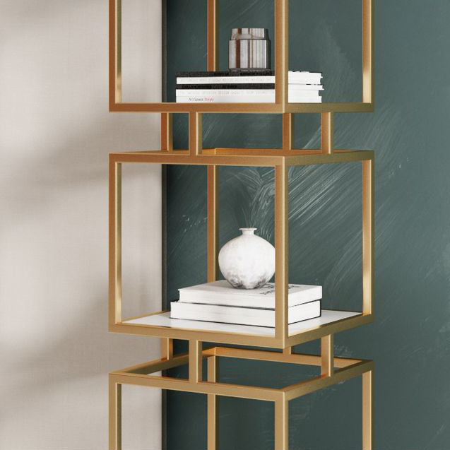 11.81 "W Bibshelf Contemporary Style Open Back Biblic pour Home Office