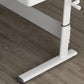 Contemporary Standing Desk Converter White Metal Base Desk for Office Clearhalo 'furn' 'furn_office_desk' 'Furniture' 'Office Desks' 'Office Furniture' 'office_desk' 5232940