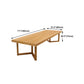 Rectangle Office Table Modern Meeting Desk with Double Pedestal