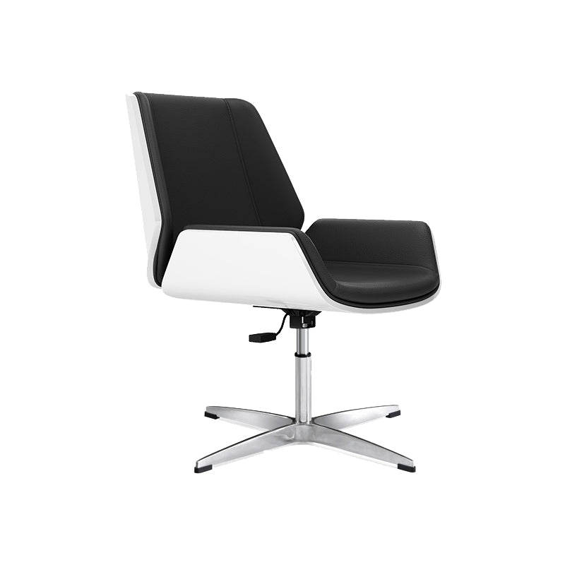 Mid Back Armless Werkstoel Moderne verstelbare stoelhoogte Home Bureau stoel