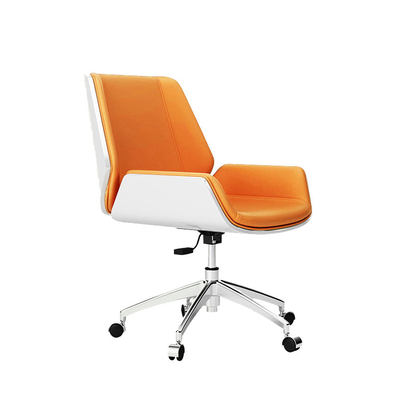 Mid Back Armless Werkstoel Moderne verstelbare stoelhoogte Home Bureau stoel