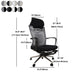 Ergonomischer Vorsitzender des hohen Rückens Modern Modern Executive Swivel Armstuhl