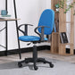 Adjustable Seat Height Office Chair Nylon Frame Swivel Chair with Caster Wheels Clearhalo 'furn' 'furn_office_chair' 'Furniture' 'Office Chairs' 'Office Furniture' 'office_chair' 5233224