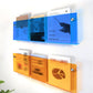 Scandinavian Horizontal Wall Unit Bookshelf Acrylic Bookcase for Home Clearhalo 'Bookcases' 'furn' 'furn_bookcases' 'Furniture' 'Office Furniture' 5234272