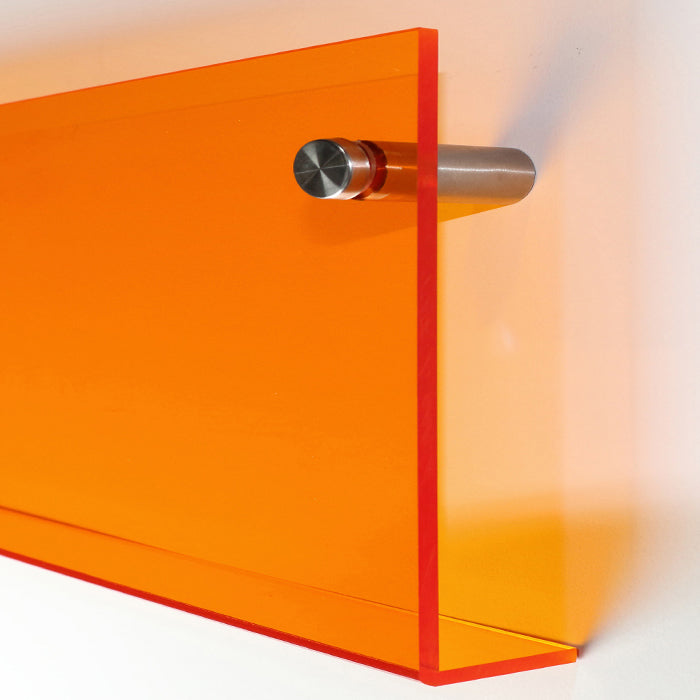 Scandinavian Horizontal Wall Unit Bookshelf Acrylic Bookcase for Home Clearhalo 'Bookcases' 'furn' 'furn_bookcases' 'Furniture' 'Office Furniture' 5234278