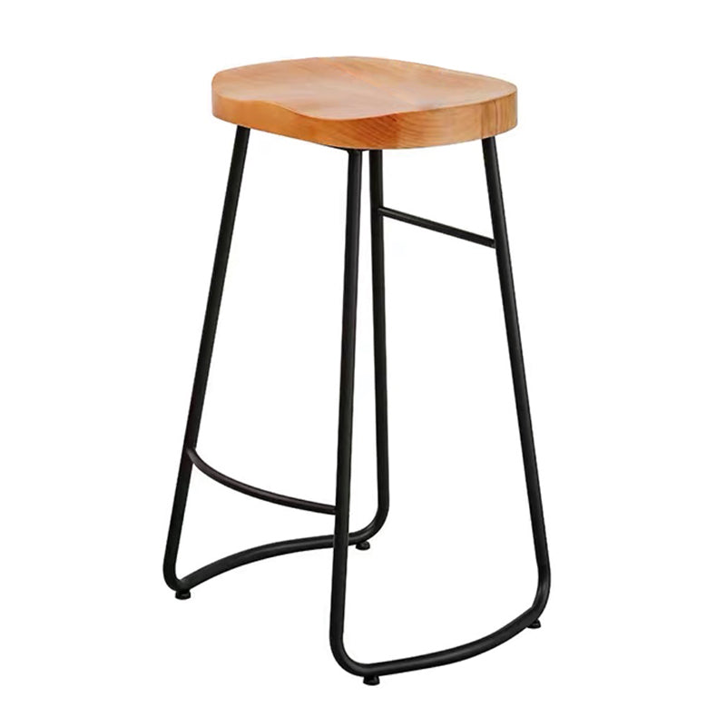 Ensemble de Table de pub rectangulaire industrielle, comptoir en bois avec tabourets hauts, 1/2/4/5 pièces