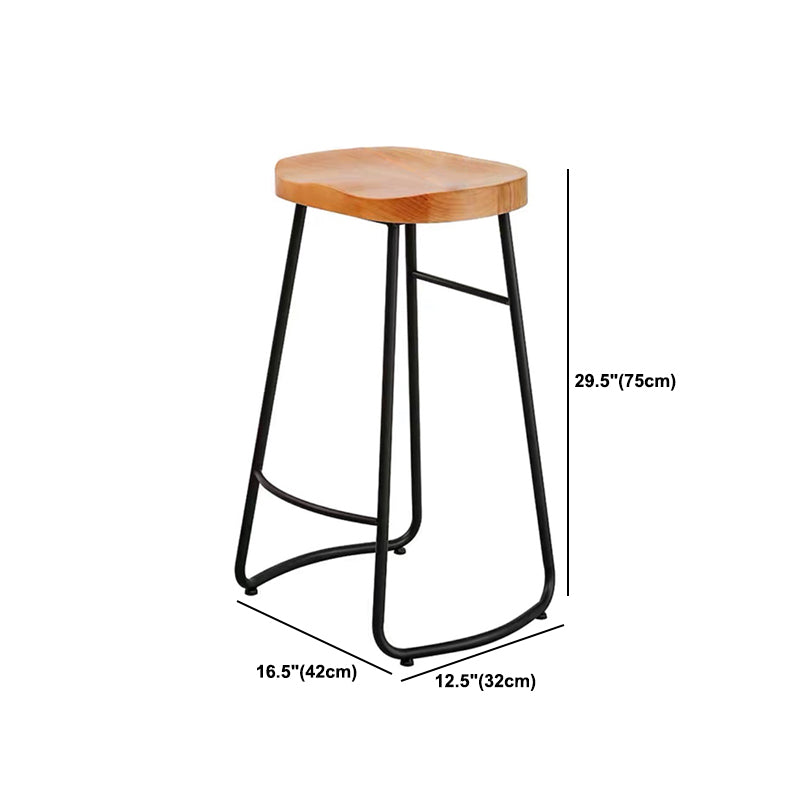 Ensemble de Table de pub rectangulaire industrielle, comptoir en bois avec tabourets hauts, 1/2/4/5 pièces