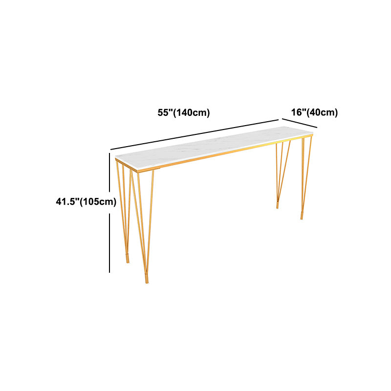 Tavolo da pranzo in pietra bar moderna tavolo da bar rettangolo con piedistallo a 4 gambe per cucina