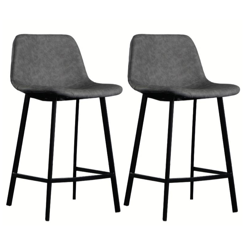 Sgabello da bar in metallo da bar in stile contemporaneo per cucina