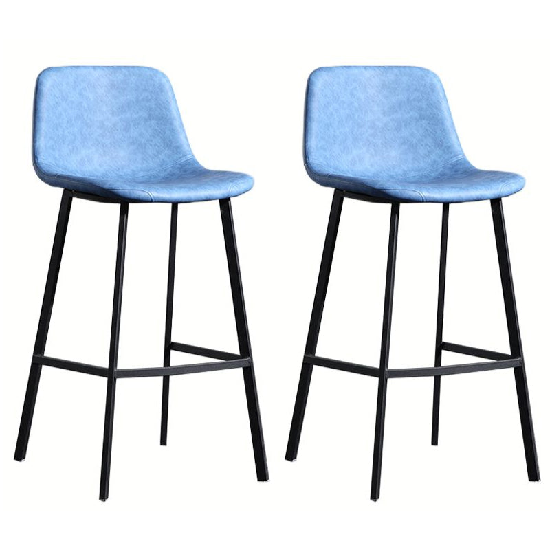 Sgabello da bar in metallo da bar in stile contemporaneo per cucina