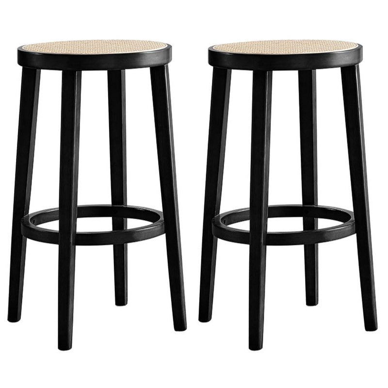 Contemporary Style Bar-stool Wooden Counter Bar Stool for Kitchen