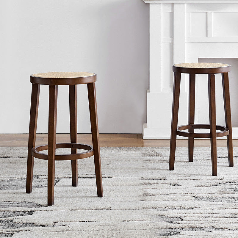 Contemporary Style Bar-stool Wooden Counter Bar Stool for Kitchen