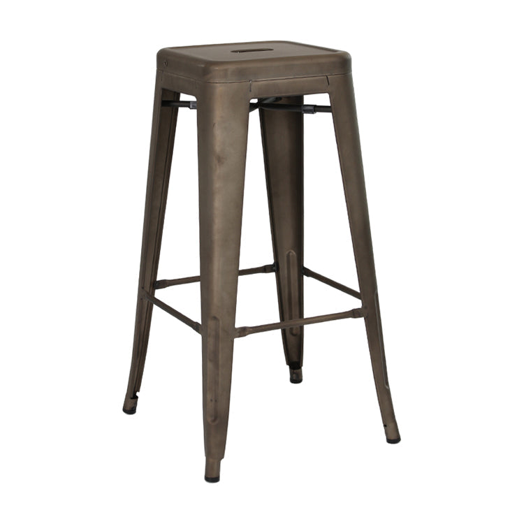 Industrial Style Bar-stool Metal Counter Bar Stool for Kitchen Clearhalo 'Bar Furniture' 'Bar Stools' 'bar_stools' 'furn' 'furn_bar_stools' 'Furniture' 'Kitchen & Dining Furniture' 5240643