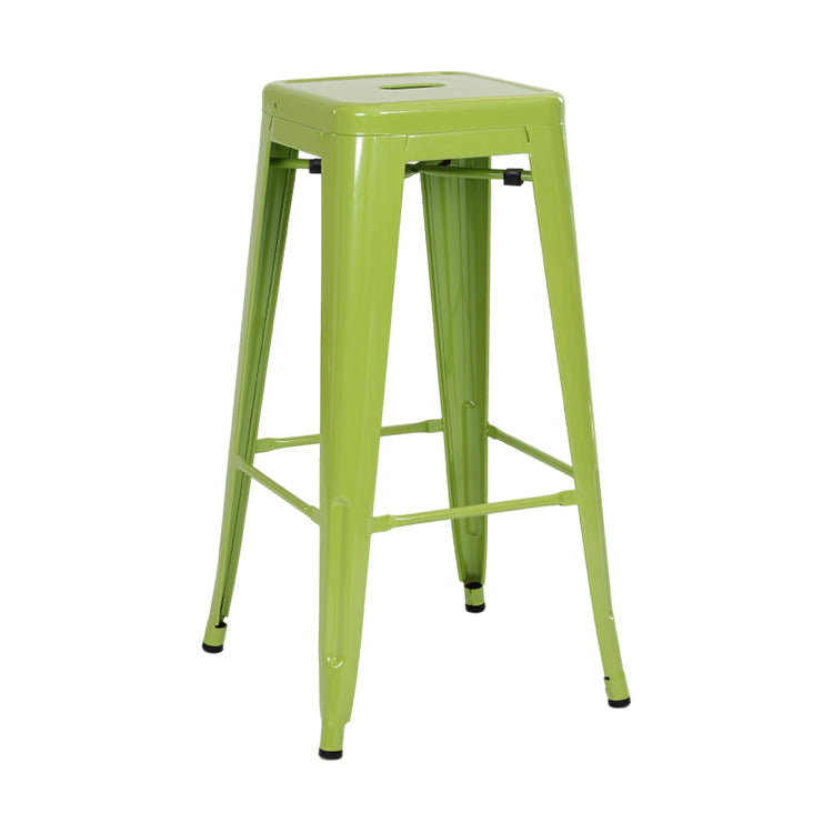Industrial Style Bar-stool Metal Counter Bar Stool for Kitchen Fruit Green 1 Piece Clearhalo 'Bar Furniture' 'Bar Stools' 'bar_stools' 'furn' 'furn_bar_stools' 'Furniture' 'Kitchen & Dining Furniture' 5240647