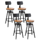 Contemporary Style Adjustable Bar-stool Round Counter Bar Stool for Kitchen