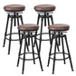 Contemporary Style Adjustable Bar-stool Round Counter Bar Stool for Kitchen