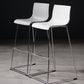 Contemporary Bar-stool Plastic Counter Bar Stool for Kitchen with Metal Legs