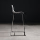Contemporary Bar-stool Plastic Counter Bar Stool for Kitchen with Metal Legs