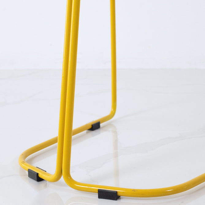 Eigentijdse stijl metalen bark-kraal plastic teller barkruk voor keuken