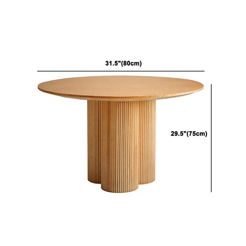 Modern Style Solid Wood Dining Set 1/2/3/4/5/6/7 Pieces Dining Set for Dining Areas