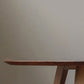 Mesa de comedor redonda de madera maciza de pino, mesa moderna con pedestal doble