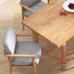 Rectangle Pine Wood Table for Restaurant Modern Dining Table with Trestle Base