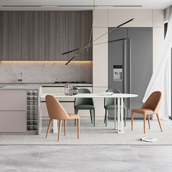 Simplicity Style eettafel witte eettafel voor thuiskeukendiner