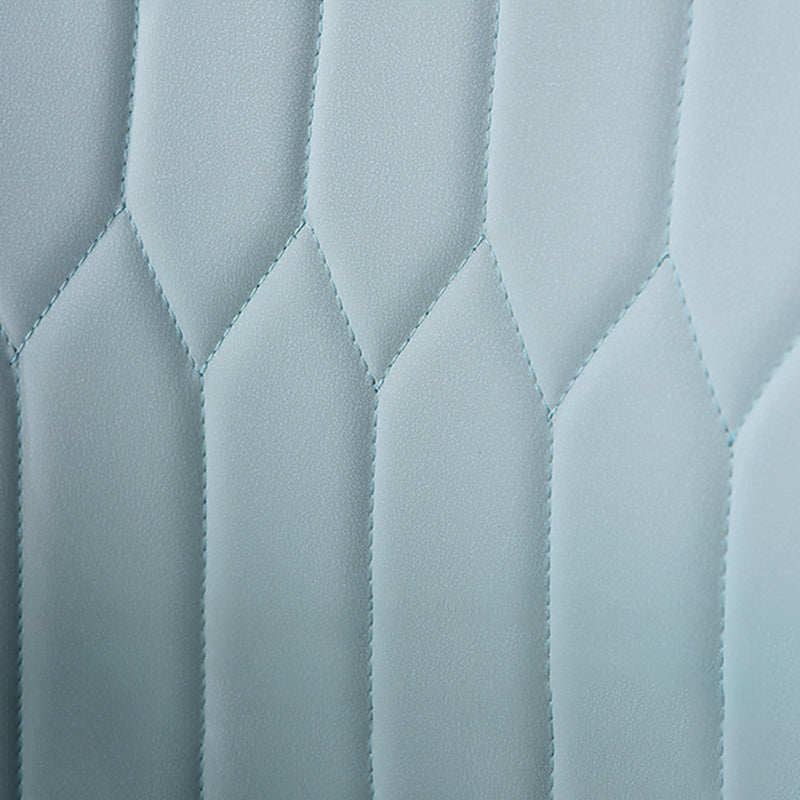 Glam Faux Leather Dining Chairs Metal Arm Dining Room Chairs for Restaurant Use Clearhalo 'Dining Chairs' 'Dining Tables & Seating' 'dining_chair' 'furn' 'furn_dining_chair' 'Furniture' 'Kitchen & Dining Furniture' 5241717