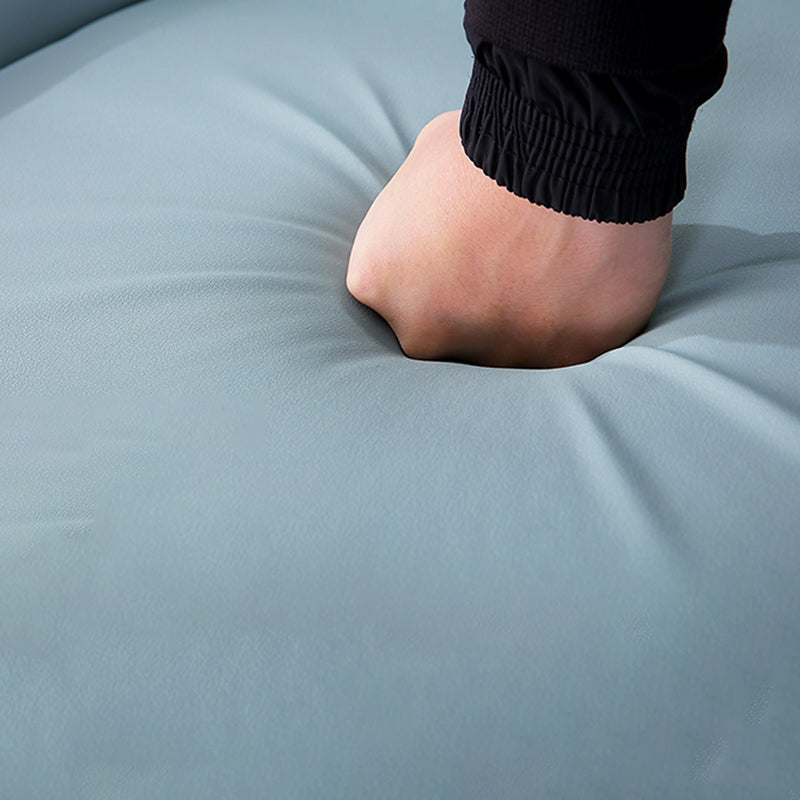 Glam Faux Leather Dining Chairs Metal Arm Dining Room Chairs for Restaurant Use Clearhalo 'Dining Chairs' 'Dining Tables & Seating' 'dining_chair' 'furn' 'furn_dining_chair' 'Furniture' 'Kitchen & Dining Furniture' 5241721