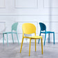 Scandinavian Restaurant Stacking Side Chair Matte Finish Plastic Dining Chair Clearhalo 'Dining Chairs' 'Dining Tables & Seating' 'dining_chair' 'furn' 'furn_dining_chair' 'Furniture' 'Kitchen & Dining Furniture' 5242153