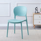 Scandinavian Restaurant Stacking Side Chair Matte Finish Plastic Dining Chair Clearhalo 'Dining Chairs' 'Dining Tables & Seating' 'dining_chair' 'furn' 'furn_dining_chair' 'Furniture' 'Kitchen & Dining Furniture' 5242170