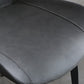 Industrial Style Faux Leather Side Chairs Arm Solid Back Dining Side Chair Clearhalo 'Dining Chairs' 'Dining Tables & Seating' 'dining_chair' 'furn' 'furn_dining_chair' 'Furniture' 'Kitchen & Dining Furniture' 5242314