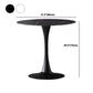 Glam Sintered Stone Dining Table Set Round 1/2/3/4/5 Pieces Dining Set for Home Use