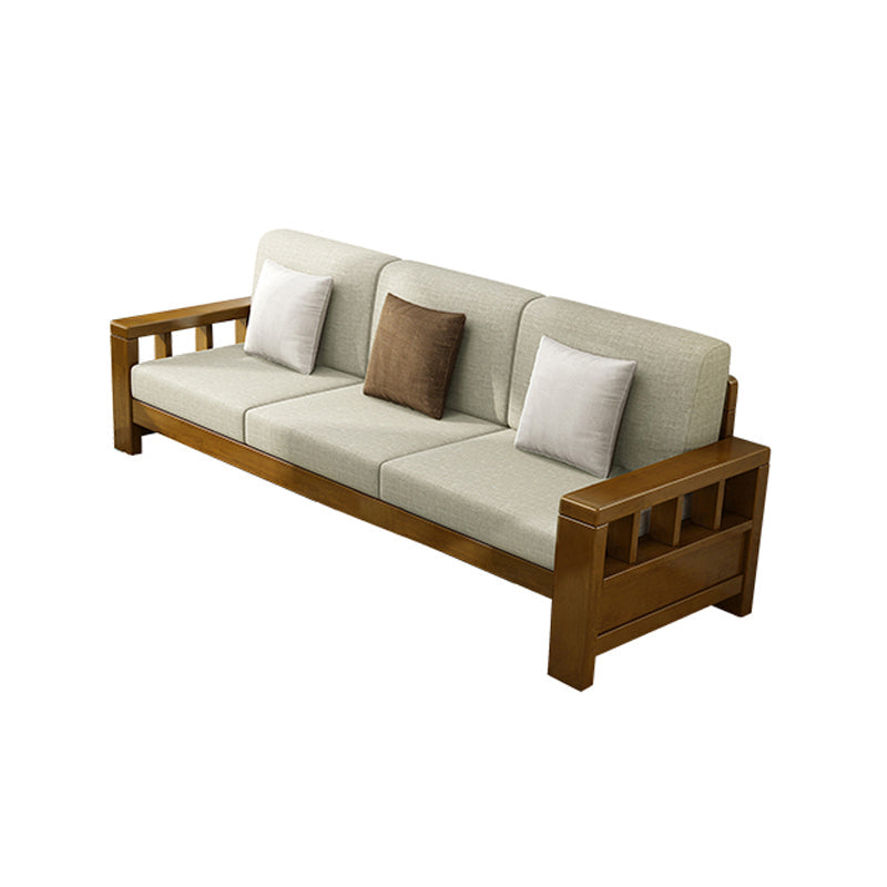 Craftsman verzonken armbank met kussens 33.46 "voor woonkamer