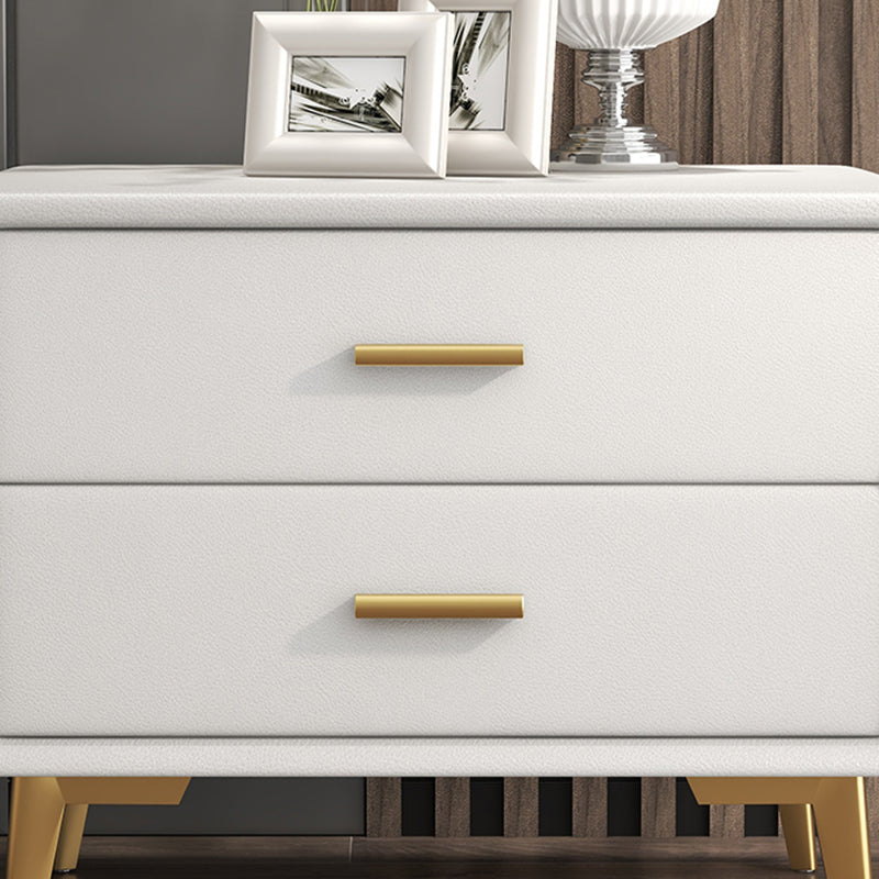 18,5 "groß 2 - Schublade Massivholz Nachttischtraditionen Nachttisch