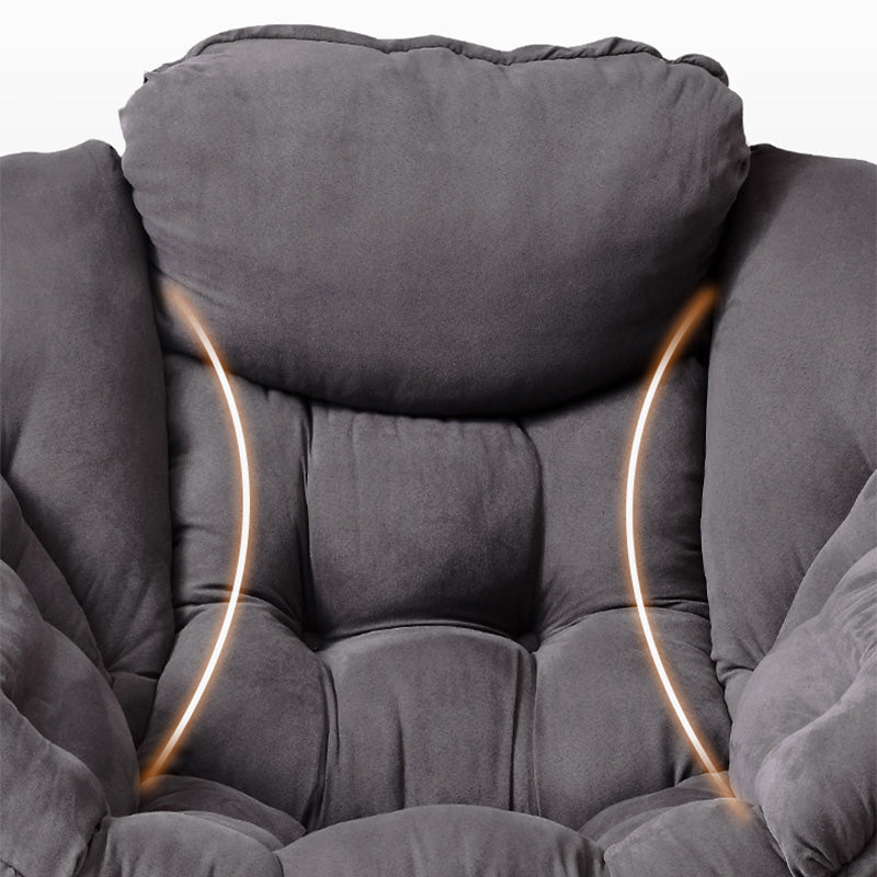 31.49" L x 25.19" W x 35.43" H Accent Armchair Flared Arms Chair for Living Room Clearhalo 'Accent Chairs' 'accent_chairs' 'Chairs & Seating' 'furn' 'furn_accent_chairs' 'Furniture' 'Living Room Furniture' 5242859