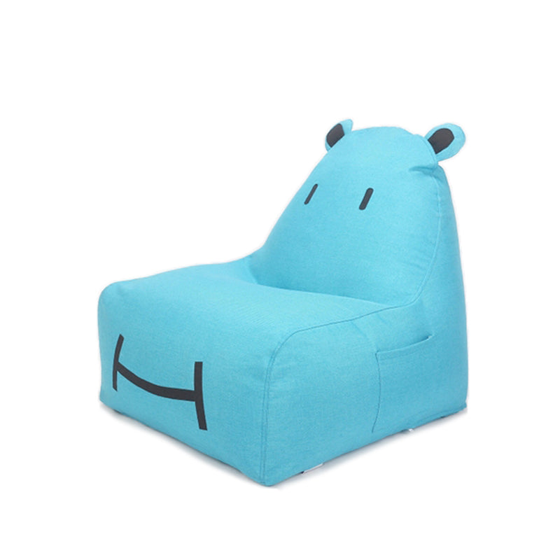 Silla sin brazo lienzo parsons silla trasera apretada para sala de estar