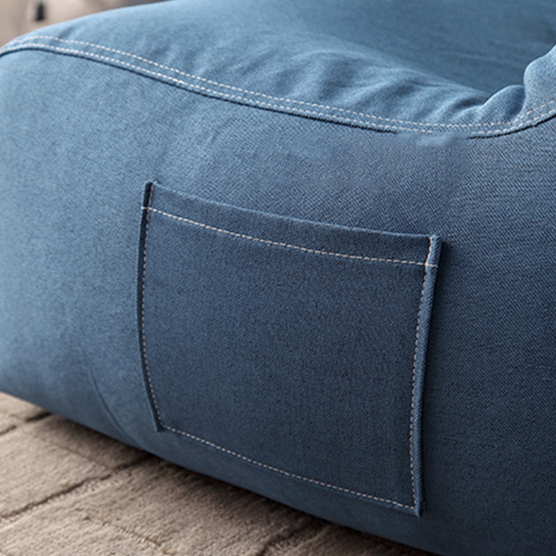 Silla sin brazo lienzo parsons silla trasera apretada para sala de estar