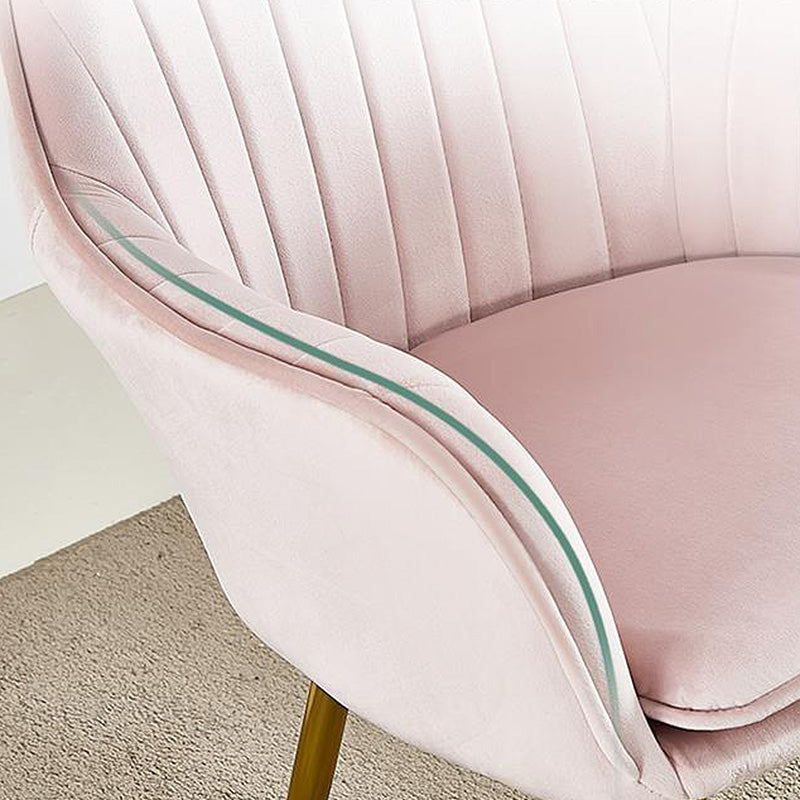 Armoiries évasées Couleur continue de 23,6 "fauteuil de large avec quatre jambes de base