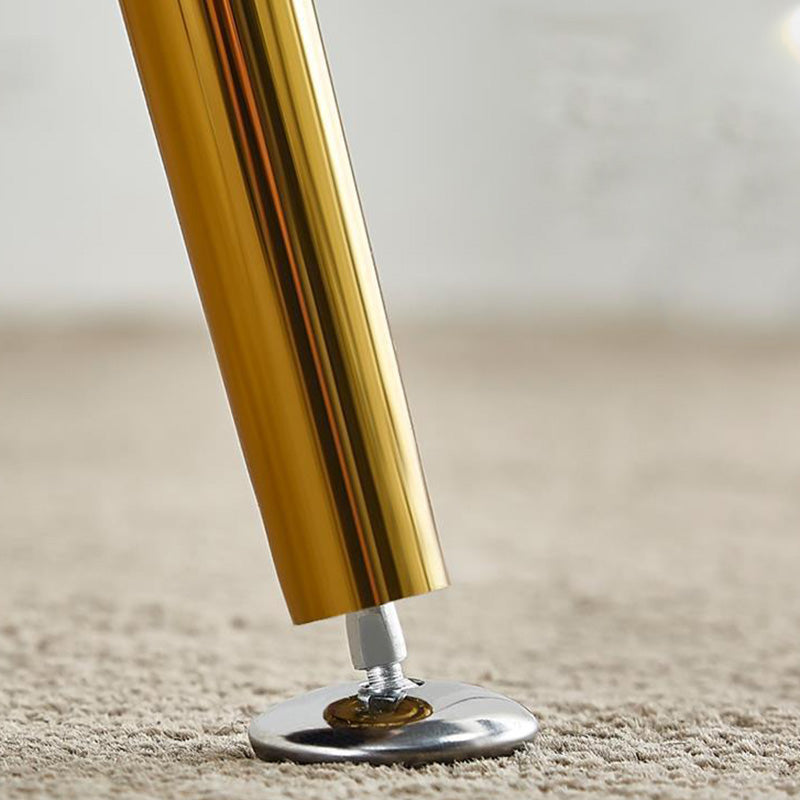 Armoiries évasées Couleur continue de 23,6 "fauteuil de large avec quatre jambes de base