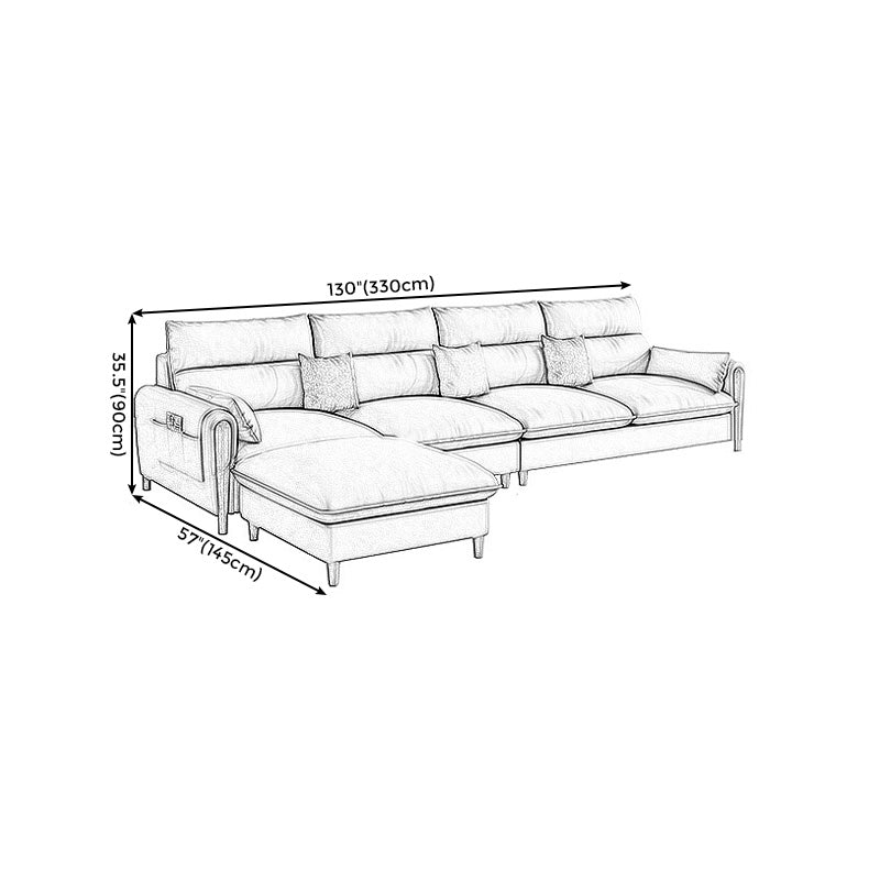 SCANDINAVE BEIGE VÉRIEUR VOLIQUE COURT