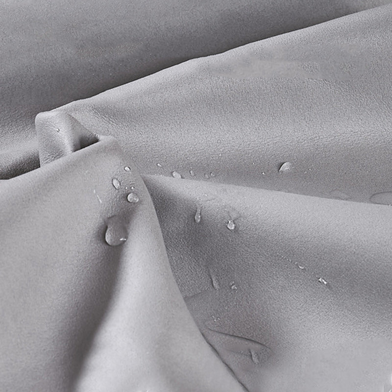 Fabric Living Room Square Arm Standard Cushions Contemporary Settee