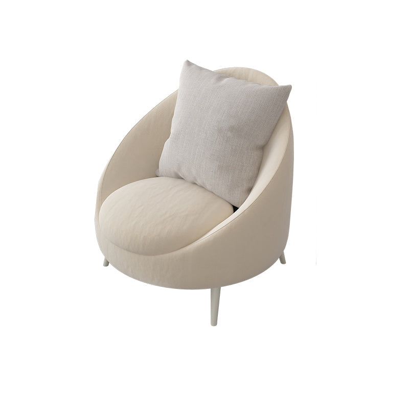 Beige Scandinavian Sofa with Tight Back 93' Wide for Living Room