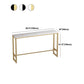 Contemporary Stone Top Bar Table 42-inch Height Iron Pedestal Bistro Table