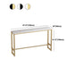 Contemporary Stone Top Bar Table 42-inch Height Iron Pedestal Bistro Table