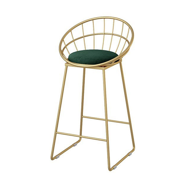 1/5 Pieces Glam Round Bar Table Set Bistro Set with White Faux Marble Top Green 30"H Stool (Single) Clearhalo 'Bar Furniture' 'furn' 'furn_home_bar_bar_sets' 'Furniture' 'Home Bars & Bar Sets' 'home_bar_bar_sets' 'Kitchen & Dining Furniture' 5245912