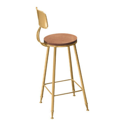 1/3 pièces Glam Bar Table Set Round Bistro Ensemble avec un faux marbre blanc