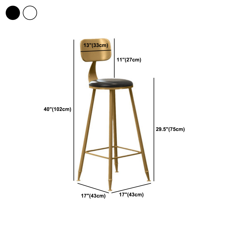 1/3 pièces Glam Bar Table Set Round Bistro Ensemble avec un faux marbre blanc