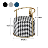 Glam Black Sintered Stone Dining Table Set Round 1/2/3/4/5 Pieces Dining Set Clearhalo 'Dining Room Sets' 'Dining Tables & Seating' 'dining_room_set' 'furn' 'furn_dining_room_set' 'Furniture' 'Kitchen & Dining Furniture' 5246026