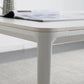 Modern White Dining Table Set 1/2/5/6/7 Pieces Rectangle Dinette Set with Sintered Stone Clearhalo 'Dining Room Sets' 'Dining Tables & Seating' 'dining_room_set' 'furn' 'furn_dining_room_set' 'Furniture' 'Kitchen & Dining Furniture' 5246034